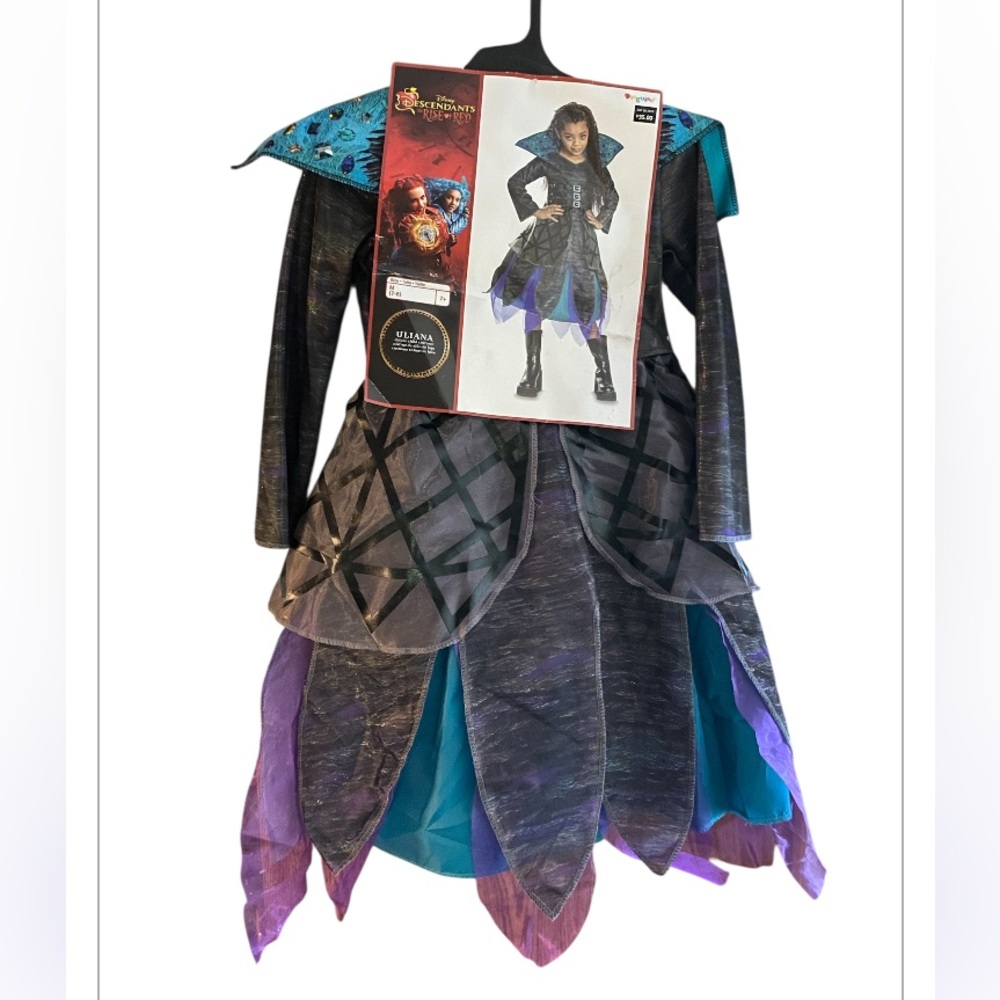 Disney Descendants Uliana Black and Blue Costume NWT.  Size medium.